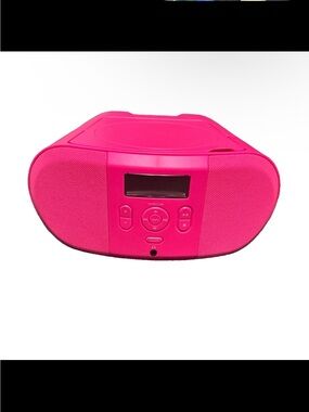 ONN Pink CD Player Boombox